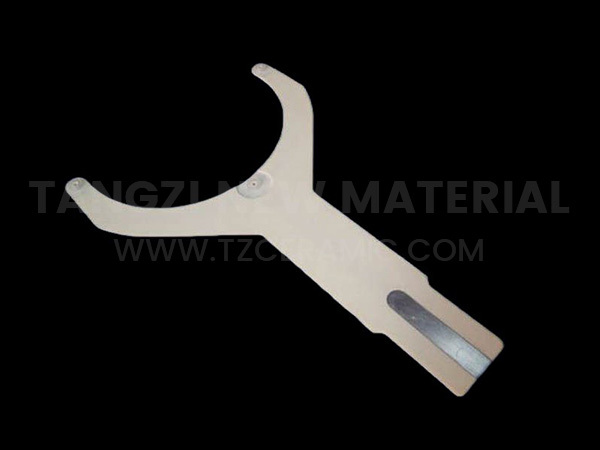 Alumina semiconductor ceramic arm