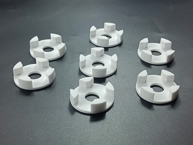 Alumina injection molded ceramic based