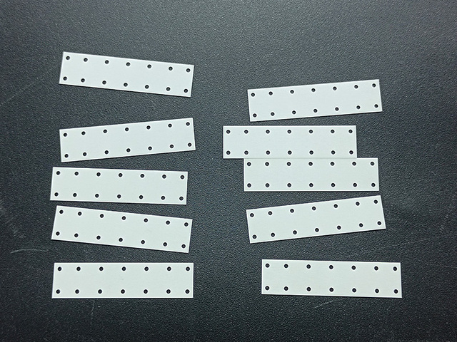 Alumina injection molding ceramic plate