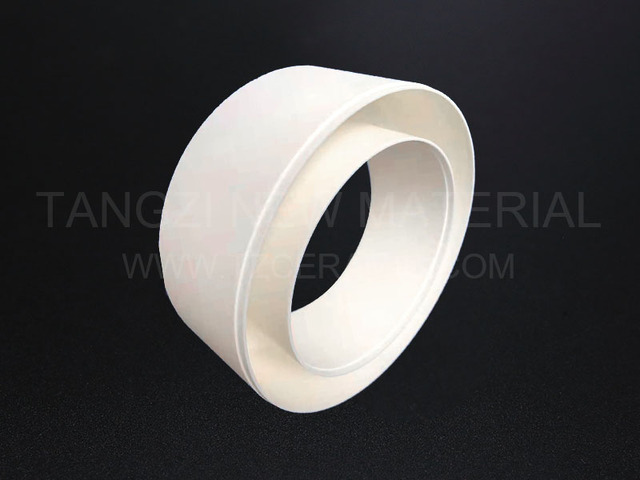 Alumina ceramic ring crucible