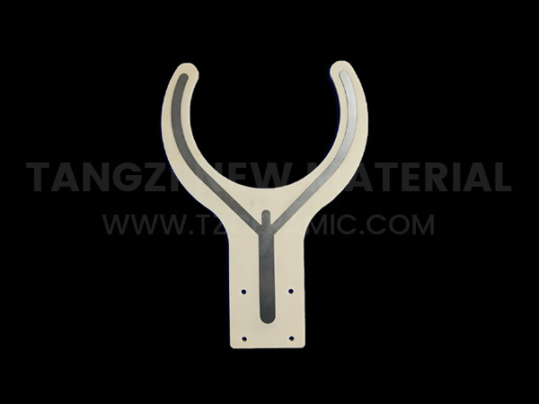 Alumina ceramic semiconductor tray