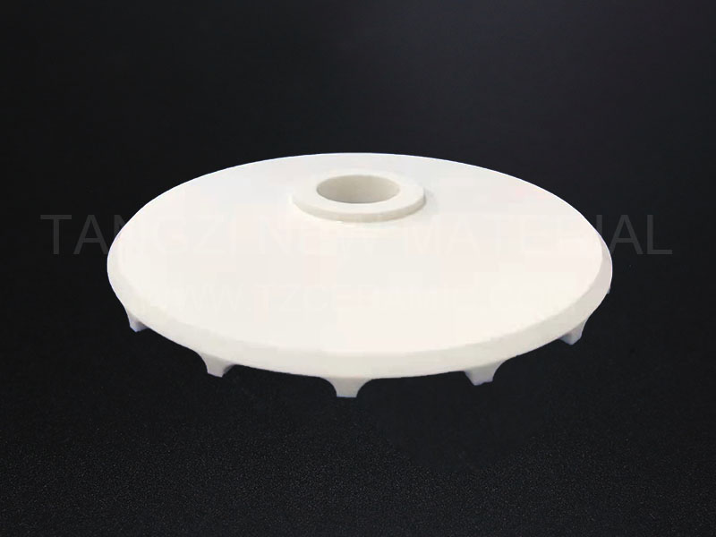 Alumina ceramic auxiliary impeller
