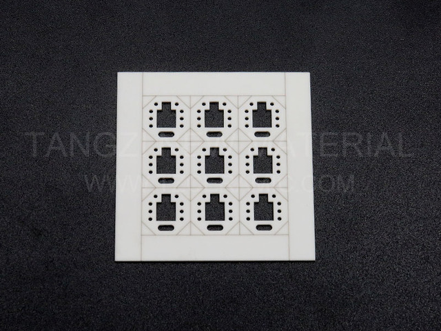 Alumina laser engraving plate
