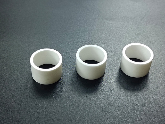 Zirconia injection molded ceramic ring
