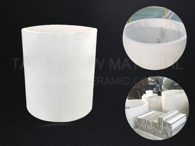 Alumina ceramic large cylinder