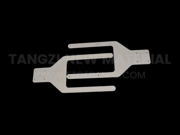 Alumina semiconductor ceramic arm