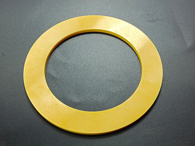 Magnesium stabilized zirconia injection mplding ring