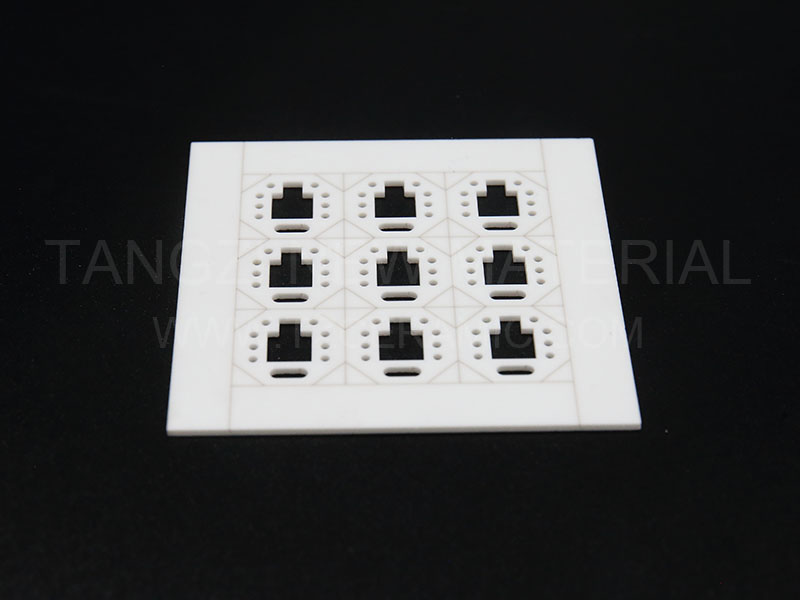 Alumina laser engraving plate