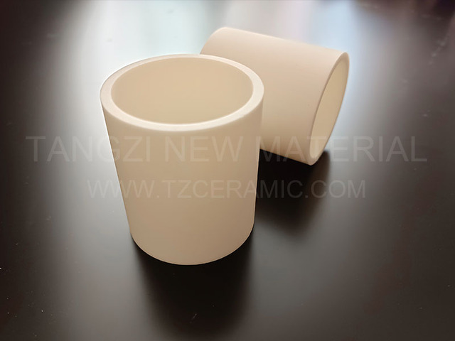 99% alumina round tube