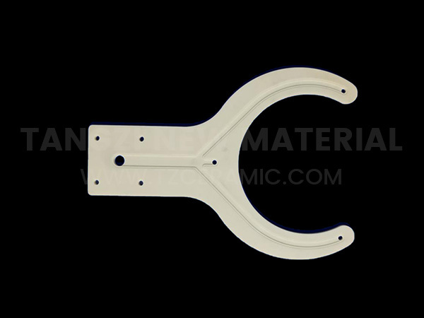 Alumina ceramic semiconductor tray