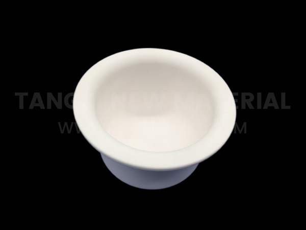 Alumina ceramic crucible
