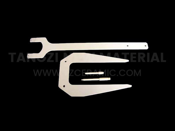 Alumina semiconductor ceramic arm