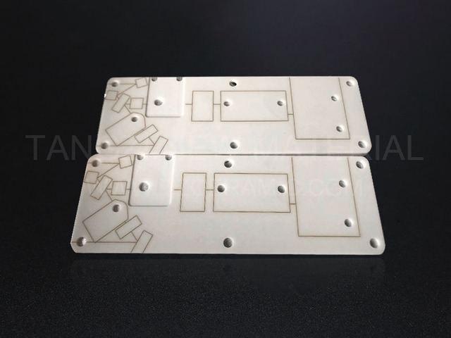 Photovoltaic alumina substrate