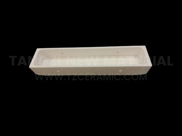 Alumina ceramic boat/Alumina ceramic rectangular crucible