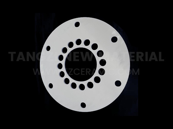 Zirconia flange
