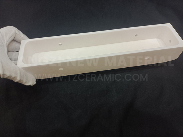 Alumina ceramic boat/Alumina ceramic rectangular crucible