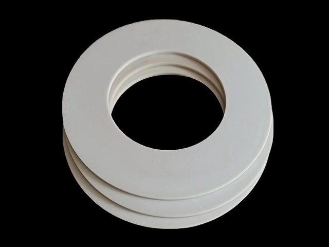 Aluminum nitride ceramic ring