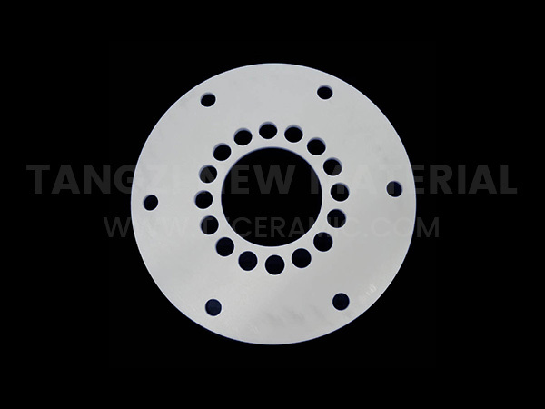 Zirconia flange