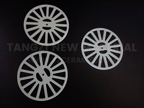 Zirconia toughened by alumina static spool（ATZ /ARZ ceramic static spool）