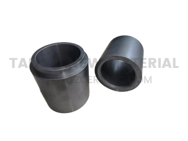 Silicon carbide ceramic plunger