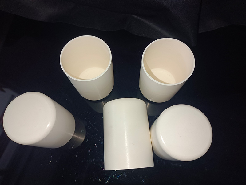 Zirconia toughened by alumina crucible（ZTA ceramic crucible）