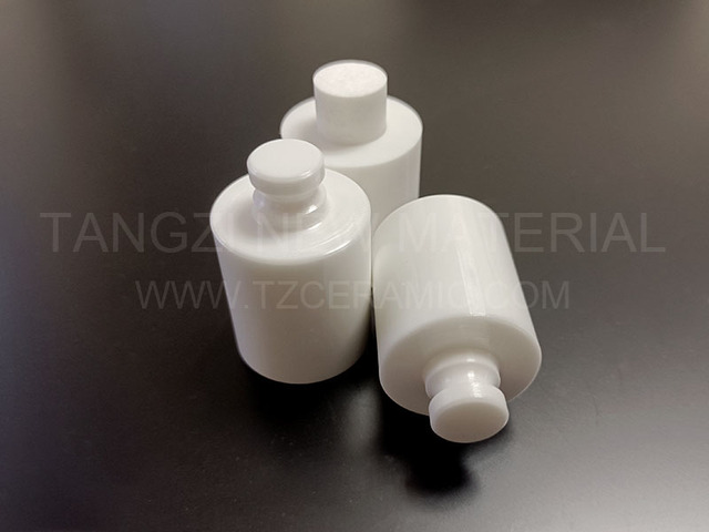 White magnesium zirconia stabilized insulator