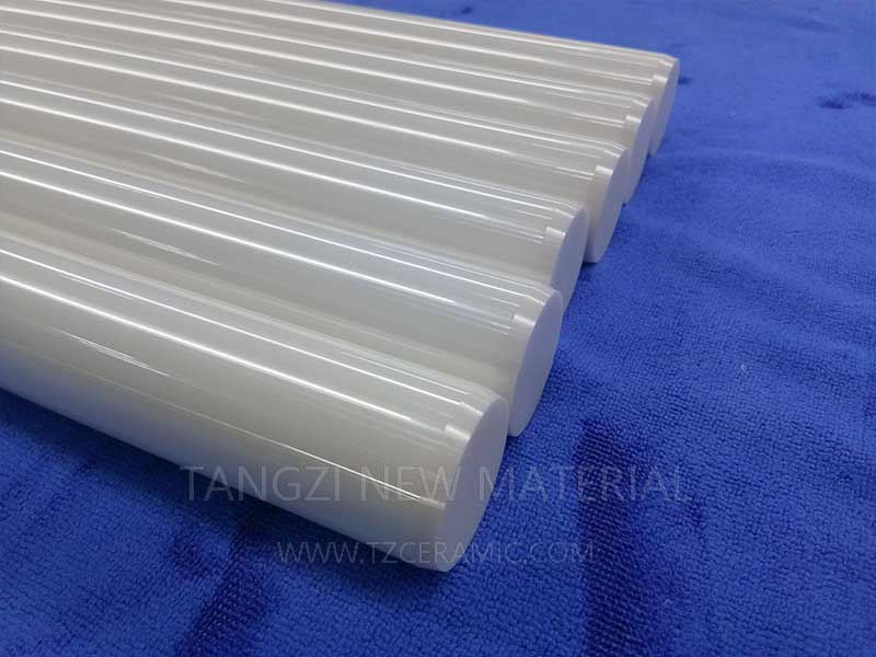 Zirconia precision machined bar