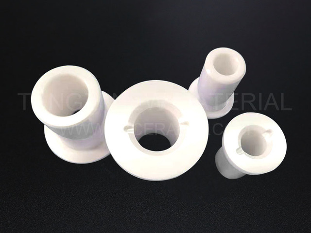 Zirconia ceramic flanges
