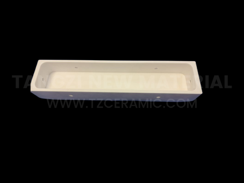 Alumina ceramic boat/Alumina ceramic rectangular crucible