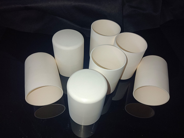 Zirconia toughened by alumina crucible（ZTA ceramic crucible）