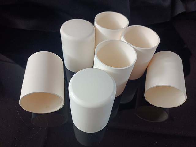 Zirconia toughened by alumina crucible（ZTA ceramic crucible）