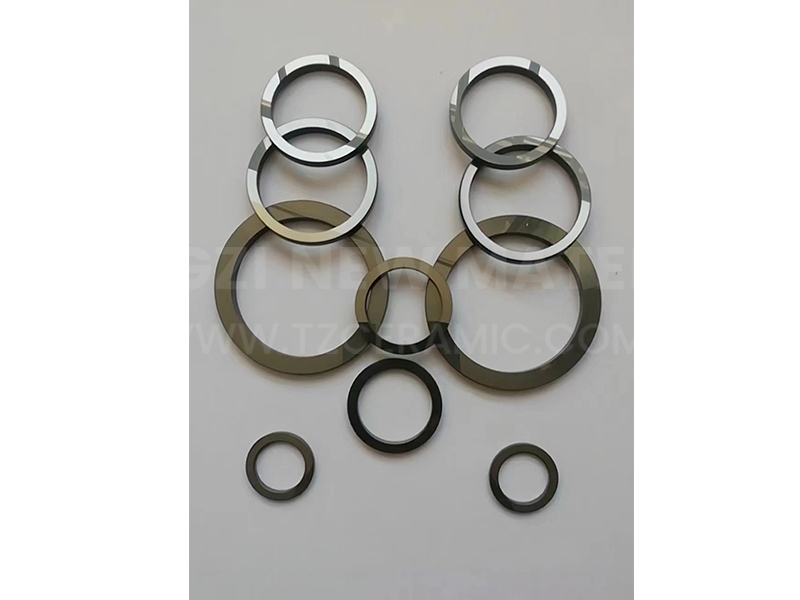 Silicon carbide rotary joint flat ring