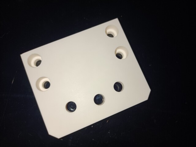 99% alumina drilling board