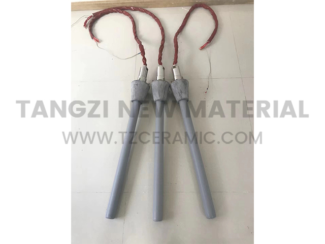 Silicon nitride thermocouple protection tube