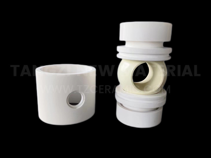 Zirconia ceramic ball valve sleeve