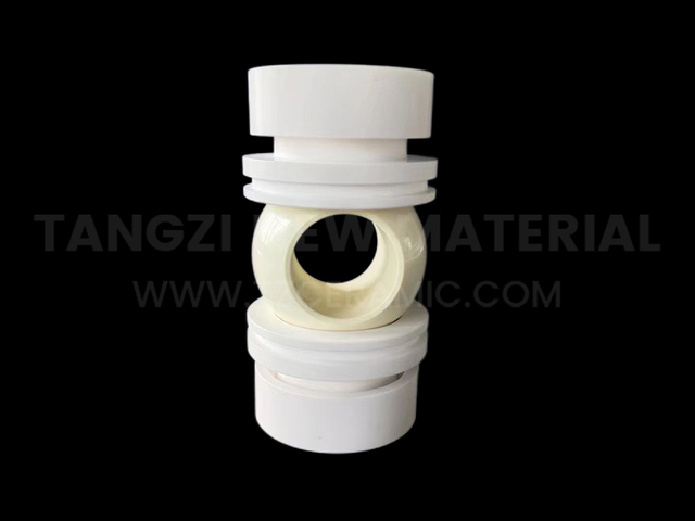 Zirconia ceramic ball valve sleeve