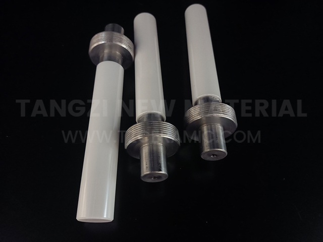 Zirconia ceramic plunger
