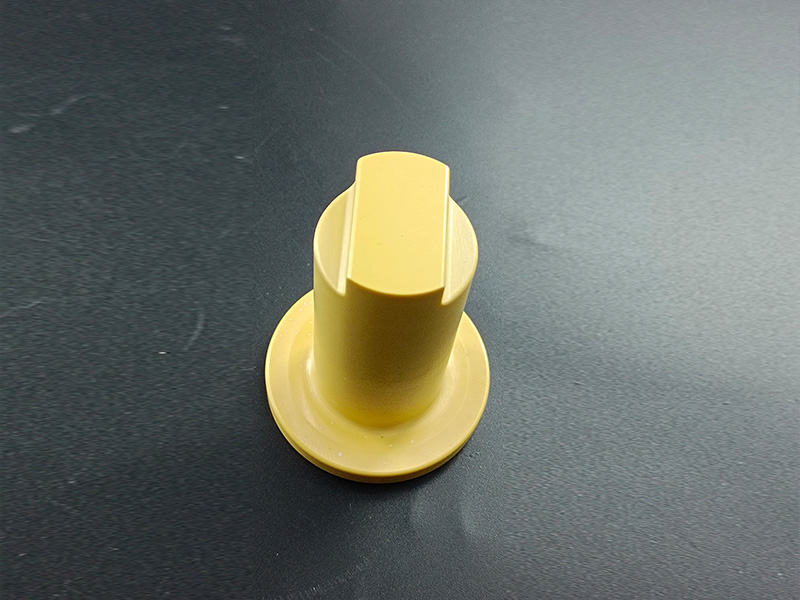 Magnesium stabilized zirconia plunger