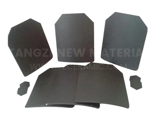 Silicon carbide ceramic bulletproof plate