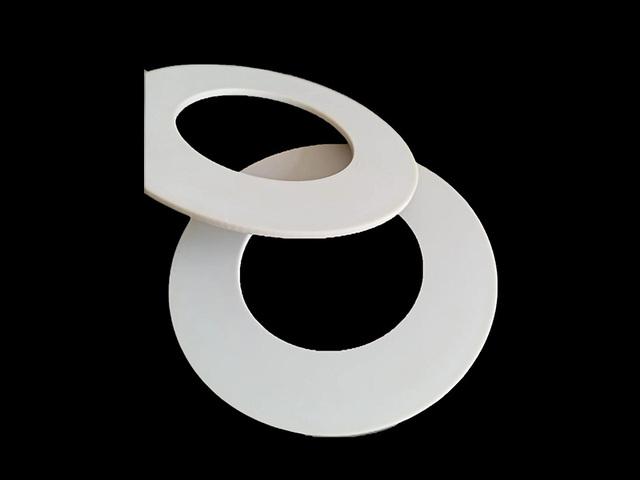 Aluminum nitride ceramic ring