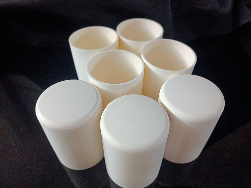 Zirconia toughened by alumina crucible（ZTA ceramic crucible）