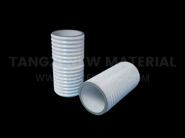 Alumina ceramic metallized pipe