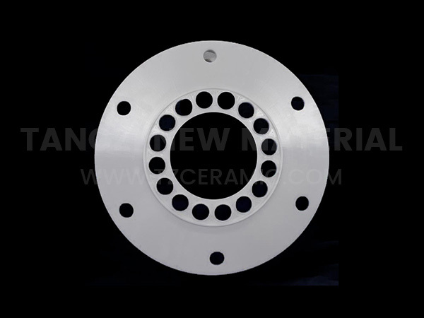 Zirconia flange