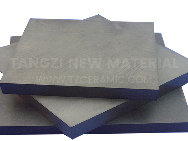 Silicon carbide ceramic plate