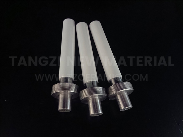 Zirconia ceramic plunger
