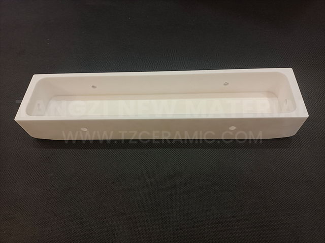 Alumina ceramic boat/Alumina ceramic rectangular crucible