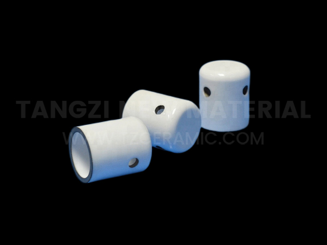 Alumina ceramic metallized pipe