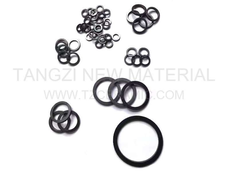 Silicon carbide flange/sealing ring